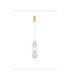 Movil Slim Pendant Ceiling Light Clear Opal Platinum Gold Triac Dimmable LED 28W 1820lm 3000K-1