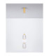 Movil Slim Pendant Ceiling Light Clear Opal Platinum Gold Triac Dimmable LED 28W 1820lm 3000K-3