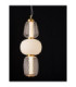 Movil Slim Pendant Ceiling Light Clear Opal Platinum Gold Triac Dimmable LED 28W 1820lm 3000K-5