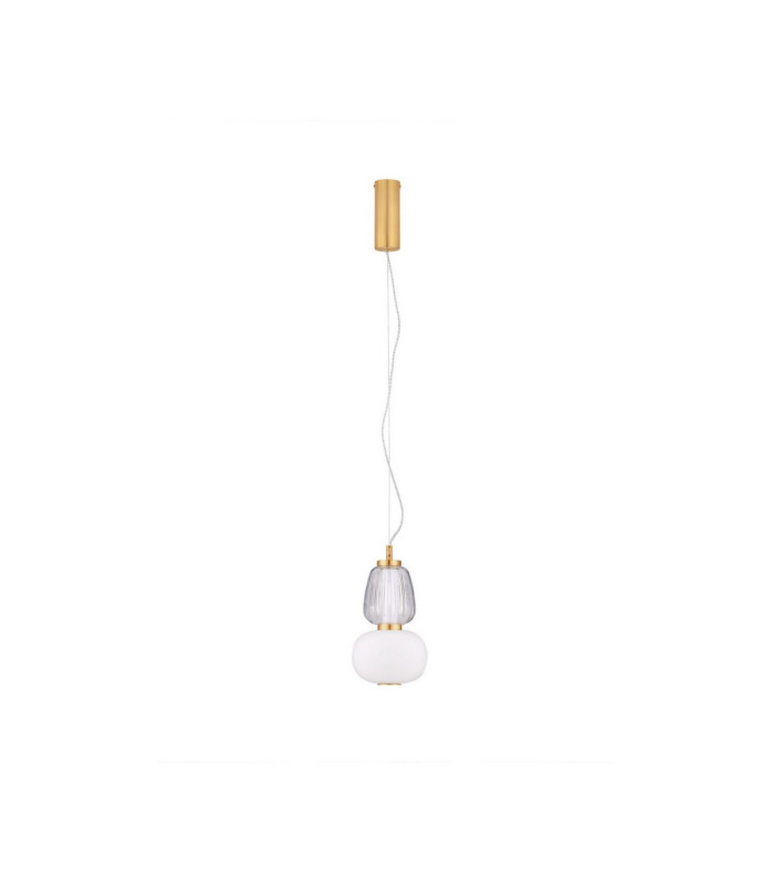 Movil Slim Pendant Ceiling Light Clear Opal Platinum Gold Triac Dimmable LED 18W 1170lm 3000K-1