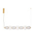 Movil Bar Pendant Ceiling Light Clear Opal Platinum Gold Triac Dimmable LED 42W 2730lm 3000K-1