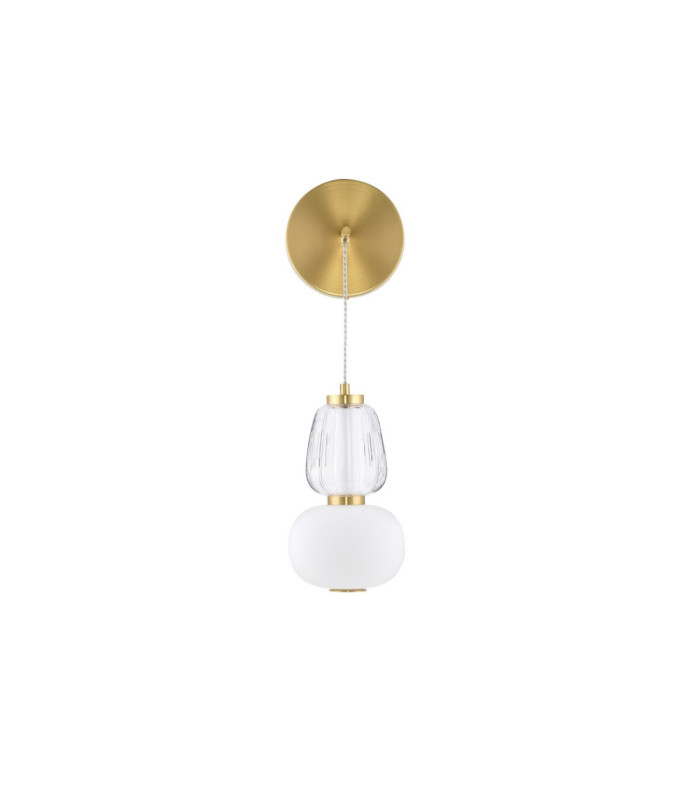 Movil Globe Wall Lights Clear Opal Platinum Gold Triac Dimmable LED 18W 1170lm 3000K-5