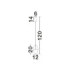 Egna Slim Pendant Ceiling Light Opal Cognac Gold LED 13W 780lm 3000K-7