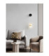 Egna Globe Wall Lights Opal Cognac Gold Black LED 13W 780lm 3000K-2