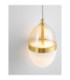 Egna Globe Wall Lights Opal Cognac Gold Black LED 13W 780lm 3000K-6