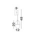 Egna Globe Wall Lights Opal Cognac Gold Black LED 13W 780lm 3000K-8