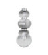 Leda Globe Wall Lights Smokey Grey Chrome Triac Dimmable LED 18W 900lm 3000K-1