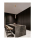 Bento Small Slim Pendant Ceiling Light Cognac Brass Gold LED 7W 284lm 3000K-2