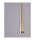 Bento Small Slim Pendant Ceiling Light Cognac Brass Gold LED 7W 284lm 3000K-6