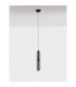 Gustave Slim Pendant Ceiling Light  Smokey Grey Matt Black LED G9 1x5W-3