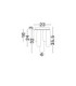 Gustave Shade Cluster Ceiling Light  Smokey Grey Matt Black LED G9 7x5W-6