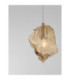 Odelle Pendant Ceiling Light Amber Brass Gold E14 1x5W-5