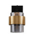 Sianna 10cm Wall Lamp Smokey Sandy Black Brass Gold E27 1x12W-1