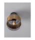 Sianna Cylindrical Ceiling Light Smokey Sandy Black Brass Gold E27 1x12W-5