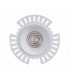 LED Recessed Downlight, White Trimless, 25 deg. Beam Angle, 780lm, 4000K, IP20, DRIVER NOT INC. - 5