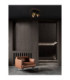 Sianna Shade Cluster Ceiling Light Smokey Sandy Black Brass Gold E27 3x12W-2