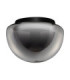 Ebony 31.5cm Globe Ceiling Light Smokey Grey Matt Black E27 1x12W-1