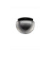 Ebony 24.5cm Globe Ceiling Light Smokey Grey Matt Black E27 1x12W-1