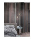 Abbacus Globe Pendant Ceiling Light Smokey Matt Black E27 1x12W-2