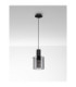 Mirbi Dome Pendant Ceiling Light Smokey Sandy Black E27 1x12W-3