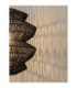 Nua 40cm Wire Frame Pendant Ceiling Light Sandy Black E27 1x12W-8