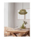 Nua Wire Frame Pendant Ceiling Light Green Sandy Black E27 1x12W-2