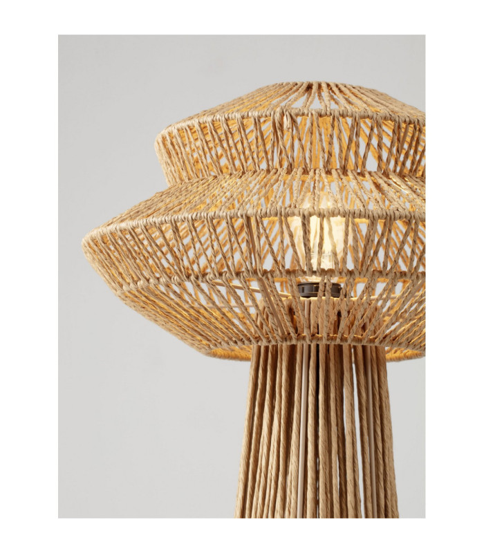 Nua Floor Lamp Natural Sandy Black E27 1x12W-5