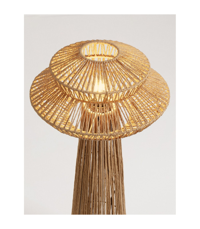 Nua Floor Lamp Natural Sandy Black E27 1x12W-7