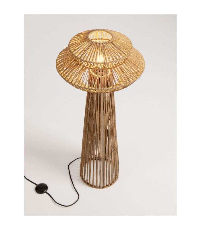 Nua Floor Lamp Natural Sandy Black E27 1x12W-8