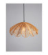 Flare Dome Pendant Ceiling Light Honey Black E27 1x12W-6