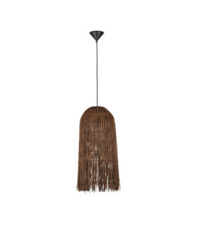 Vena Pendant Ceiling Light Brown Black E27 1x12W-1