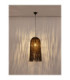 Vena Pendant Ceiling Light Brown Black E27 1x12W-6
