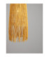 Vena Pendant Ceiling Light Thin Yellow Black E27 1x12W-10