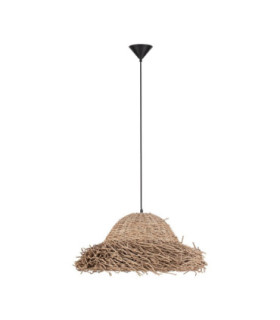 Natu 52.5cm Dome Pendant Ceiling Light Natural E27 3x12W-1
