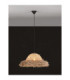 Natu 52.5cm Dome Pendant Ceiling Light Natural E27 3x12W-6