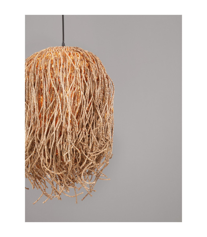 Natu Pendant Ceiling Light Natural E27 1x12W-7