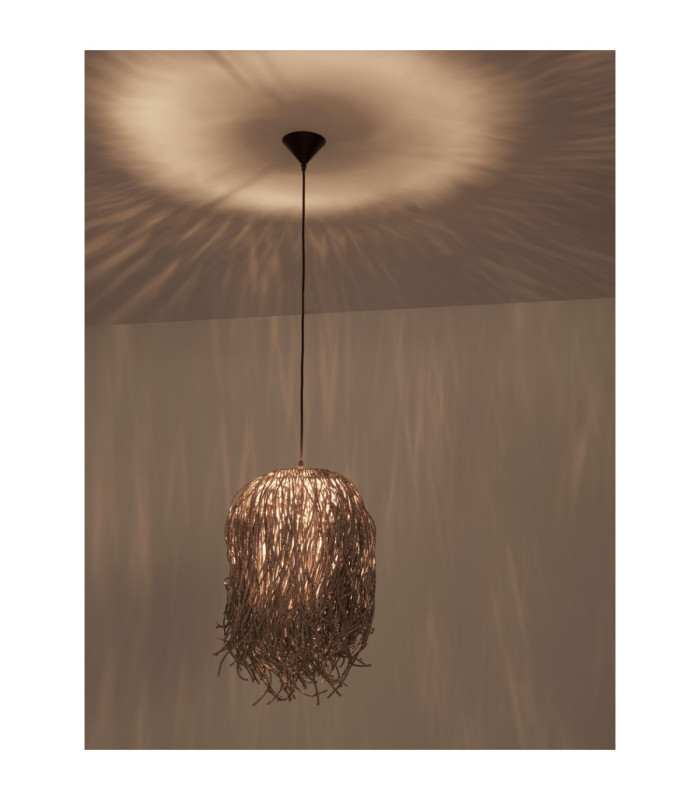 Natu Pendant Ceiling Light Natural E27 1x12W-8