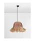 Sorello Dome Pendant Ceiling Light Natural Red Sandy Black E27 1x12W-3