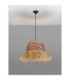 Sorello Dome Pendant Ceiling Light Natural Red Sandy Black E27 1x12W-4