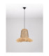 Sorello Dome Pendant Ceiling Light Natural Blue Sandy Black E27 1x12W-3