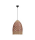 Mapi Dome Pendant Ceiling Light Natural Red Sandy Black E27 1x12W-1