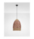 Mapi Dome Pendant Ceiling Light Natural Red Sandy Black E27 1x12W-3