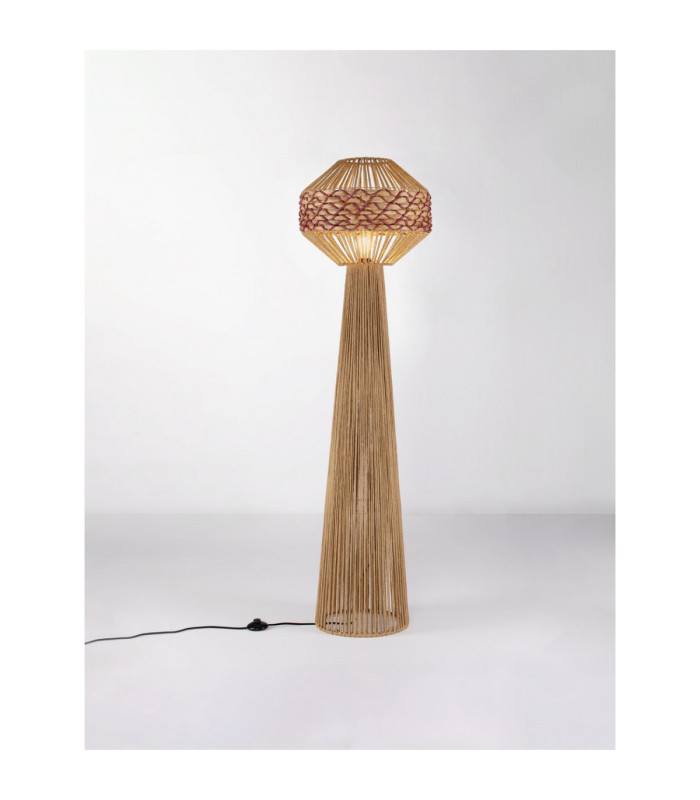 Mapi Floor Lamp Natural Red E27 1x12W-4