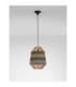 Copos Pendant Ceiling Light Natural Blue. Sandy Black E27 1x12W-3