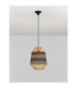 Copos Pendant Ceiling Light Natural Blue. Sandy Black E27 1x12W-4