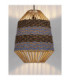 Copos Pendant Ceiling Light Natural Blue. Sandy Black E27 1x12W-6