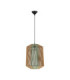 Dena Pendant Ceiling Light Natural Green Sandy Black E27 1x12W-1