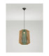 Dena Pendant Ceiling Light Natural Green Sandy Black E27 1x12W-4