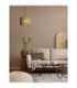 Abby Cylindrical Pendant Ceiling Light Natural Blue Yellow Sandy Black E27 1x12W-2