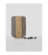 Abby Cylindrical Table Lamp Natural Blue Yellow E27 1x12W-3